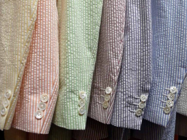 Copper Silk Seersucker JD 386 Fabric