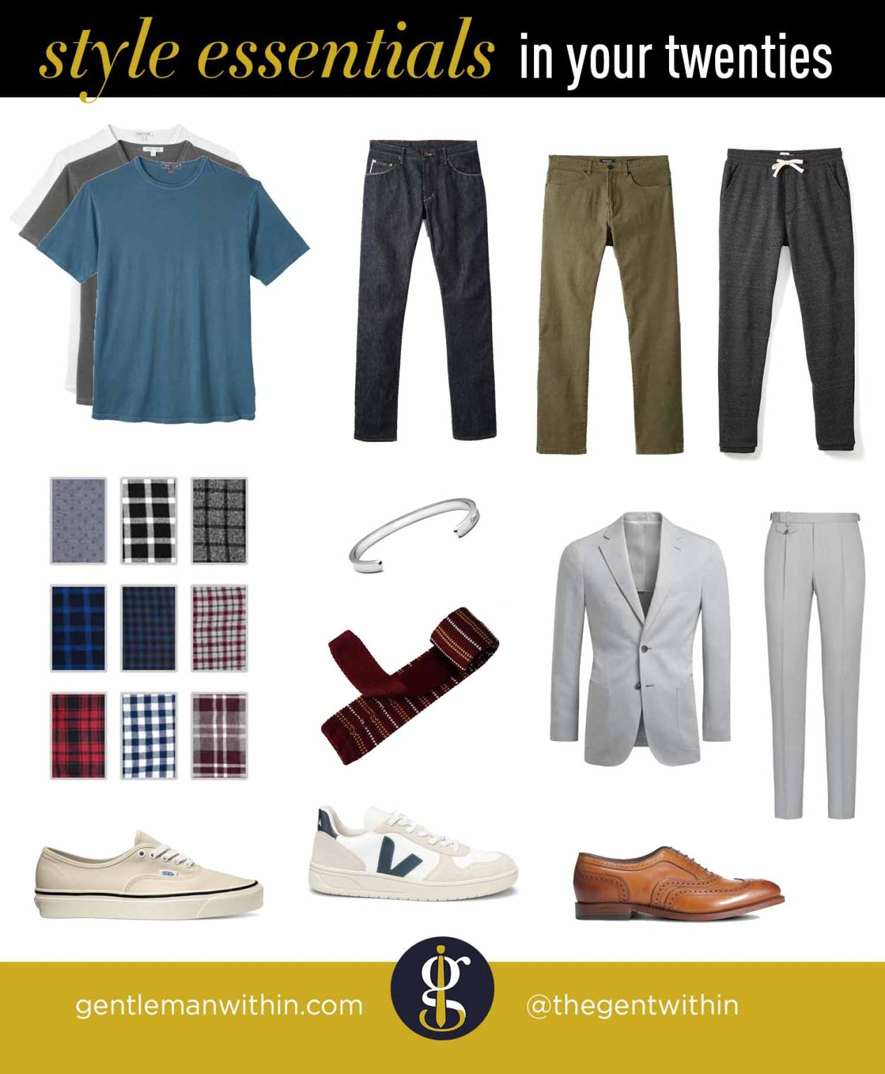 How to DRESS YOUR AGE for Men (20s, 30s, 40s & Beyond)