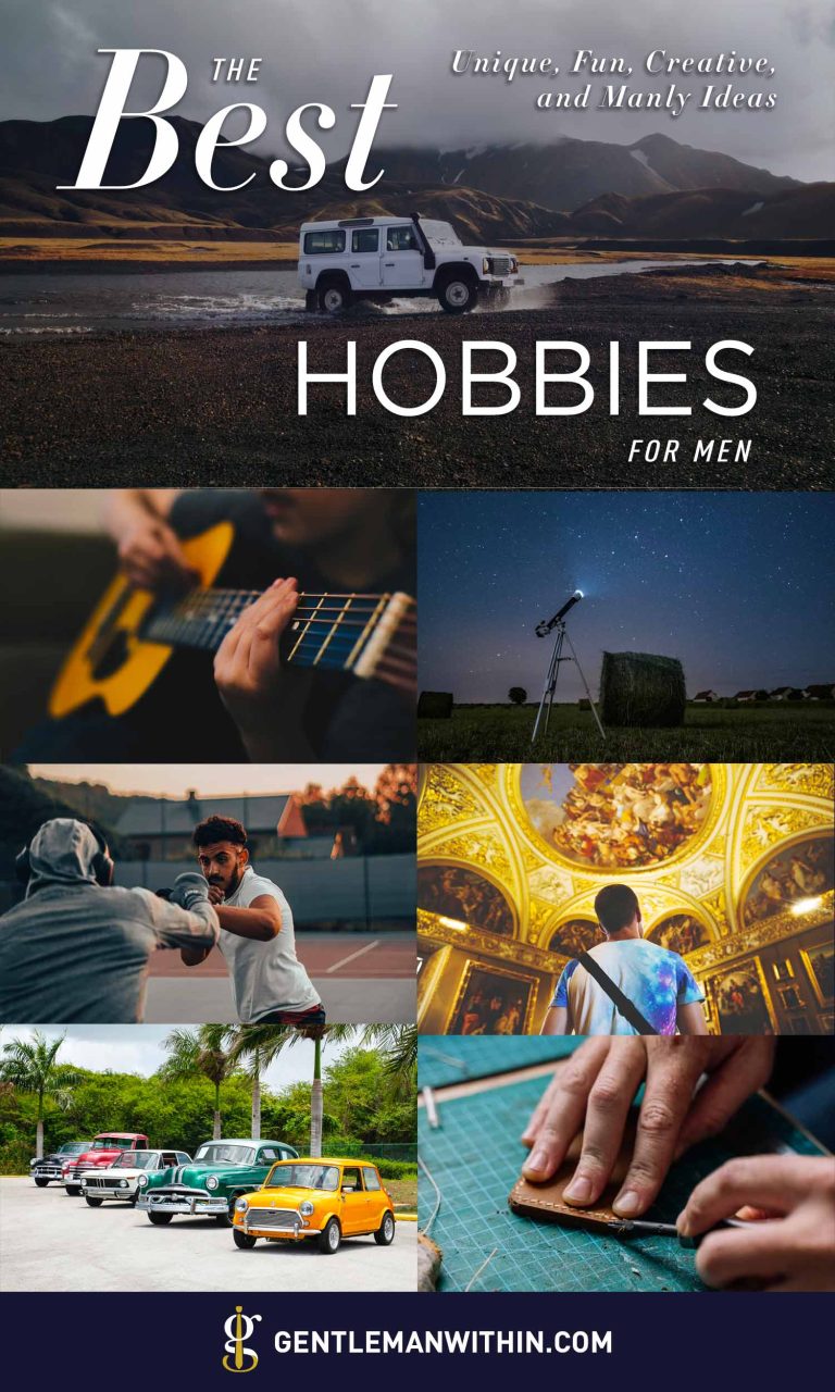 105 Best Hobbies for Men 2025 (Unique, Fun, Creative & Manly Ideas)