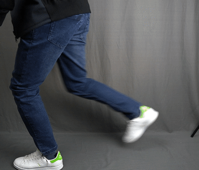 the perfect jean slim fit lunge test animted