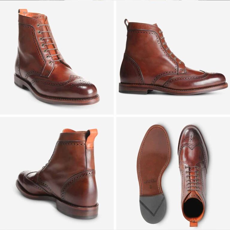 platform wingtip shoes