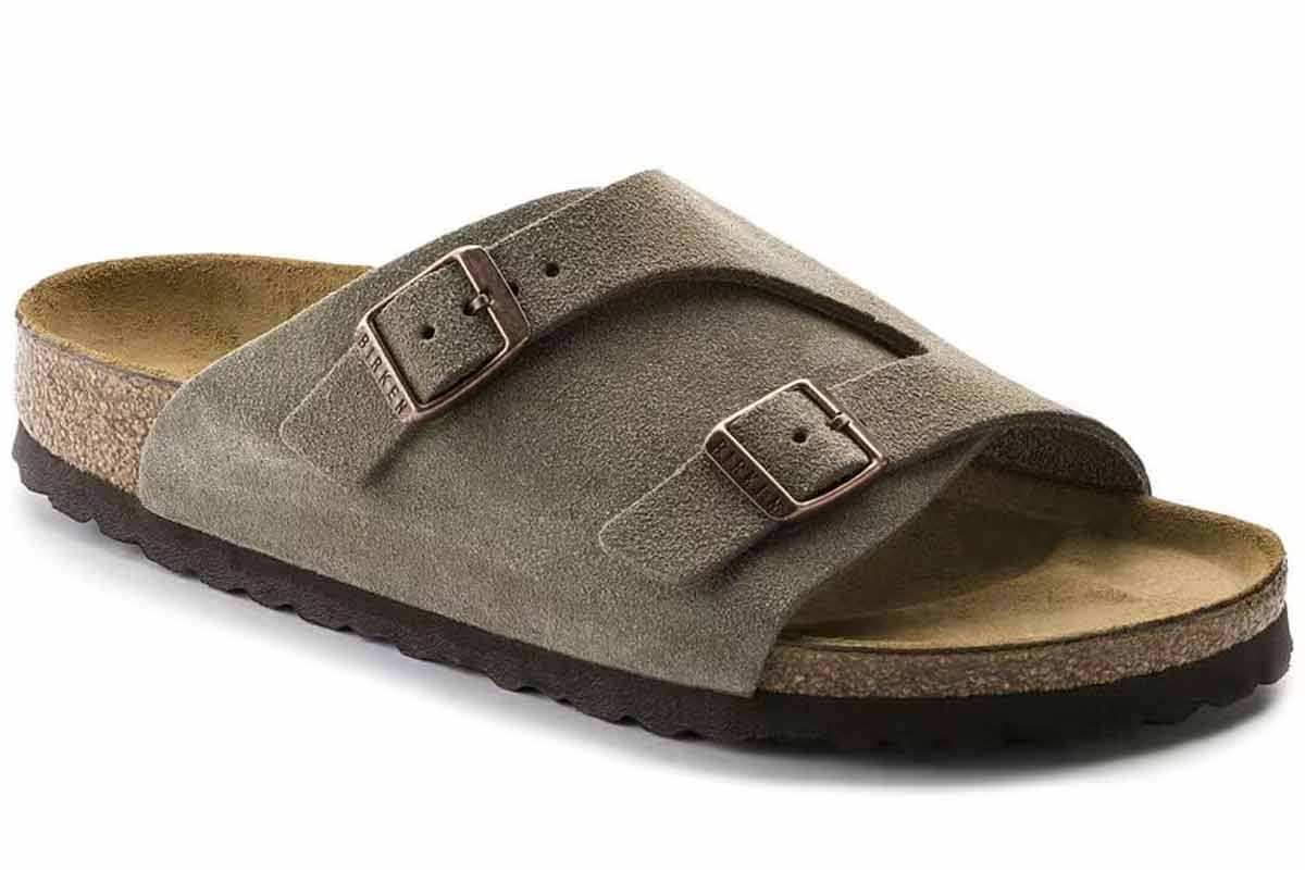 Birkenstock Zürich Suede Leather Taupe